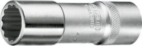 Gedore Steckschlüsseleinsatz 1/2 Zoll UD-Profil 15 mm in Silber aus Chrom-Vanadium-Stahl - Bild 1