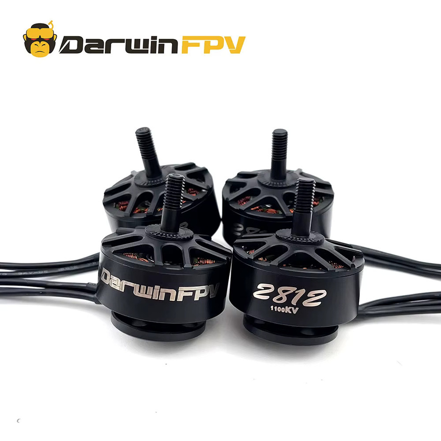 DarwinFPV Bürstenloser Gleichstrommotor BLDC für FPV Racing Drohnen und RC Quadcopter, Farbe: Schwarz - Bild 2