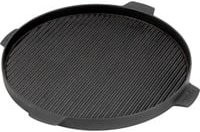 Big Green Egg Grillplatte aus Gusseisen, Durchmesser: 35 cm, Anthrazit/Schwarz - Bild 1