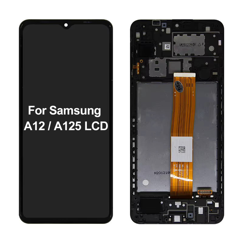 Samsung A12 LCD Display und Touchscreen Digitizer Ersatzteil in Schwarz für SM-A125F und SM-A125M - Bild 6