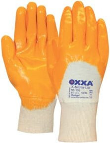 OXXA Handschuh X-Nitrile-Lite Nitril in Gelb Weiß Orange Gr. 10 - Bild 1