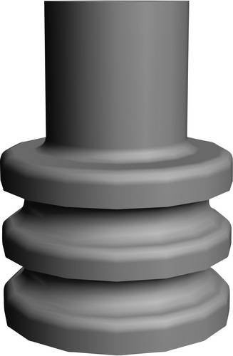 TE Connectivity Universal-MATE-N-LOK Drahtabdichtung Pol 1 in Grau (963293-1) - Bild 1