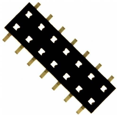 Amphenol Buchsenleiste Standard 55510-114LF in Schwarz - Bild 1