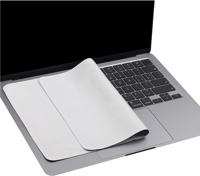 OLPAY Mikrofaser-Reinigungstücher für MacBook Pro, Air, Neo als Staubreinigungstücher und Bildschirm-Schutzabdeckung für 13, 14, 15 und 16 Zoll Laptops - Bild 1