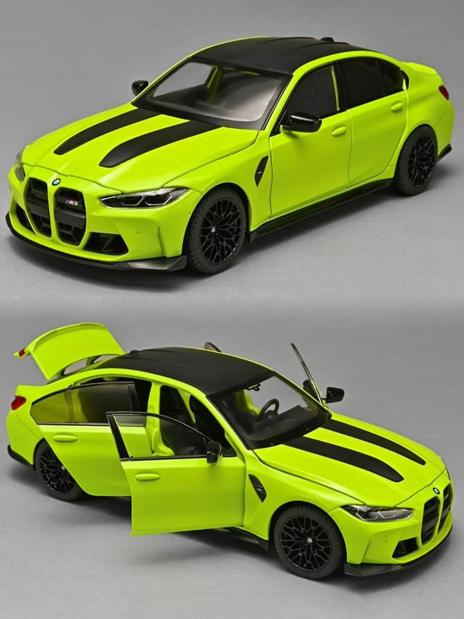 MAKEDA M3 CS LCI X5M Miniaturmodell, Spielzeugauto, 1:24, Metall, mit Licht und Sound, mit öffnenden Türen - Bild 5