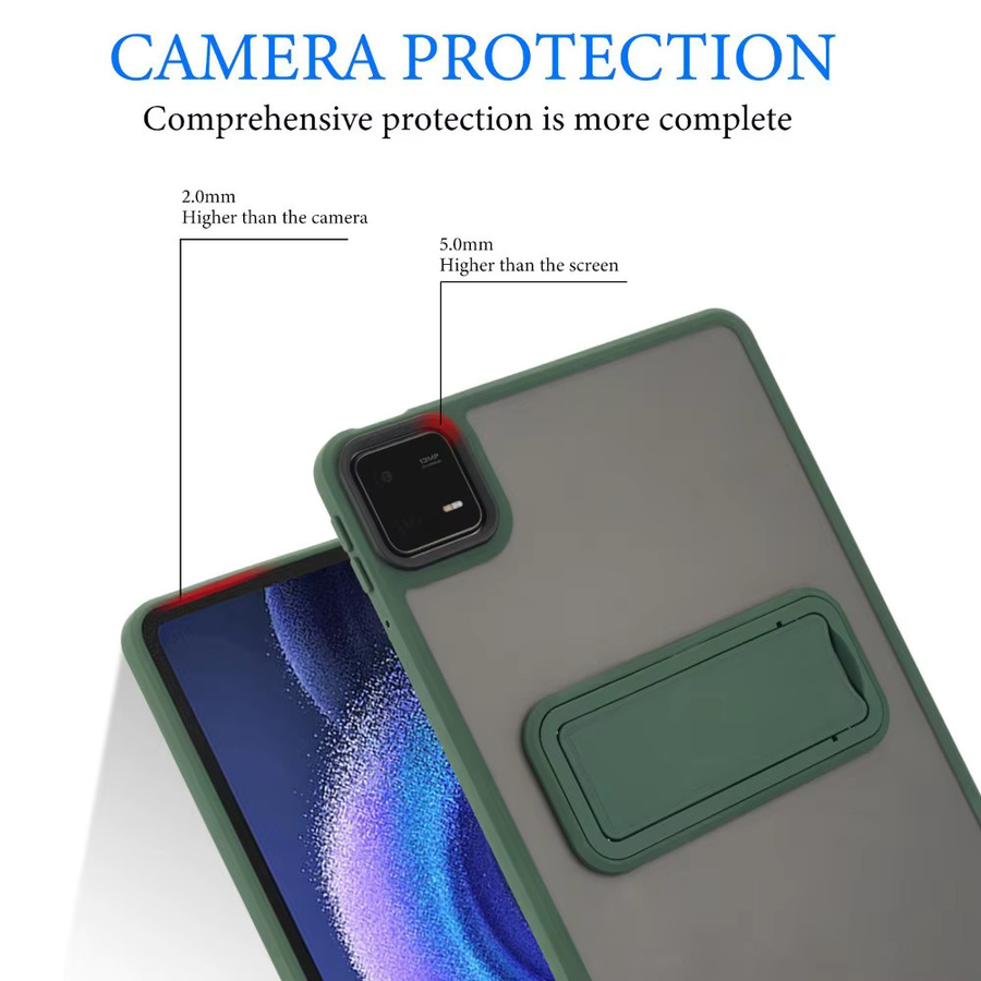 Stoßfeste Tablet-Schutzhülle für Xiaomi Pad 7, Pad 7 Pro, Mi Pad 6, Pad 6 Pro, SE und Redmi Pad 2 mit Standfunktion in Blau oder Grün - Bild 6