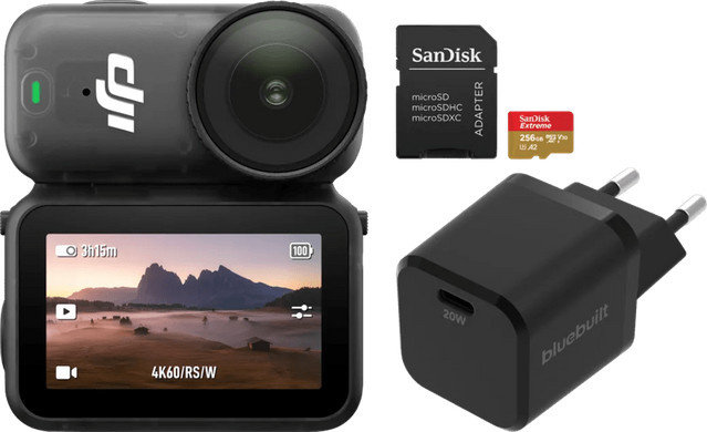 DJI Osmo Nano Action Camera Starterset in Schwarz mit 1-Zoll-Sensor - Bild 1