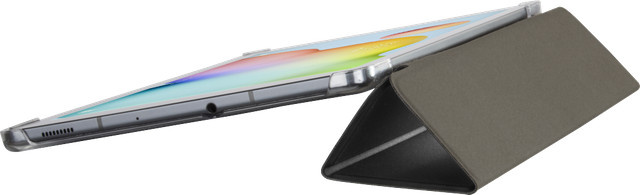 Hama Fold Clear Flip-Hülle für Samsung Galaxy Tab S6 Lite 10.4 Zoll in Schwarz und Transparent - Bild 2