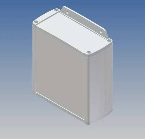 TEKO TEKAL 31-E.29 Universal-Gehäuse aus Aluminium und ABS, Wandmontage, Schwarz und Dunkelgrau, B: 110 cm, H: 106 cm, T: 46 cm - Bild 1
