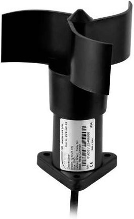 PCE Instruments Anemometer PCE-WS CR zur Festinstallation in Schwarz mit 50 m/s Messbereich, einstellbarem Relais und verschiedenen Ausgangssignalen - Bild 1