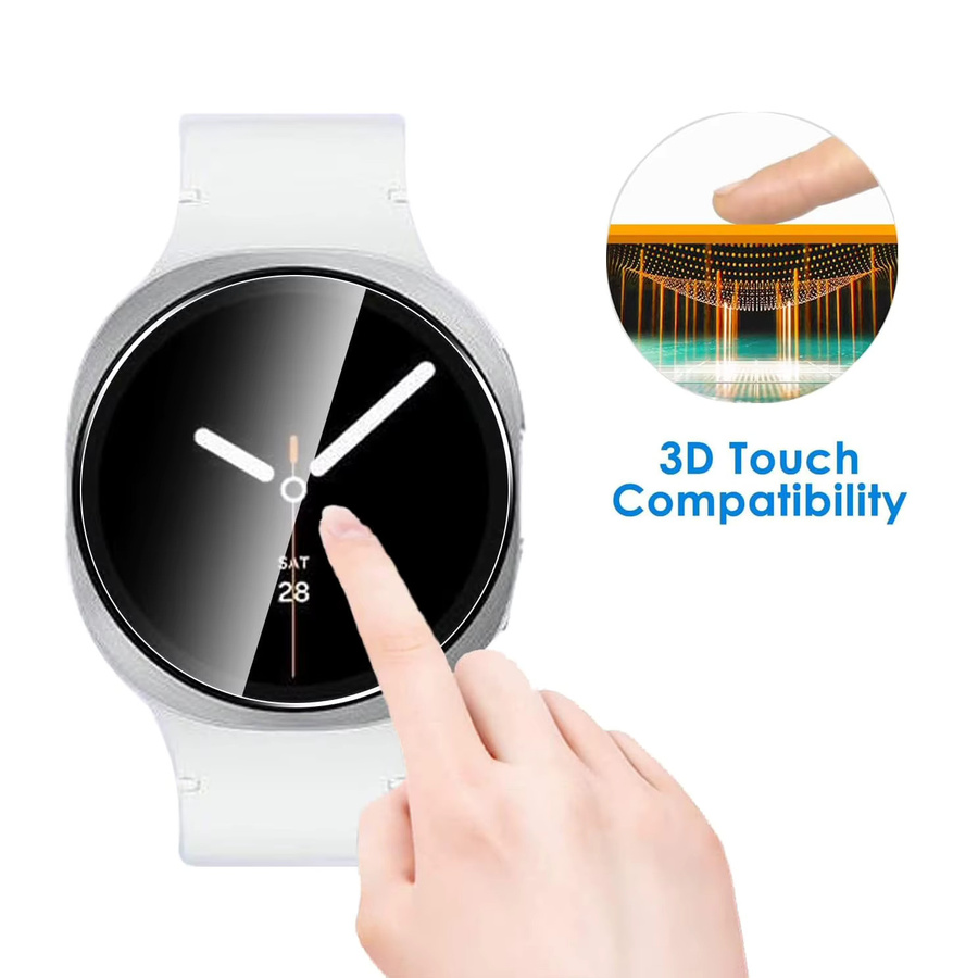 Samsung Displayschutzfolie Glas, Galaxy Watch 8, 40 mm, 44 mm - Bild 2