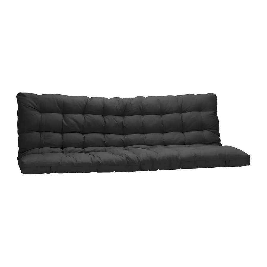 Vente-unique Modulo Futon Matratze für Schlafsofas Schwarz 190 cm - Bild 2