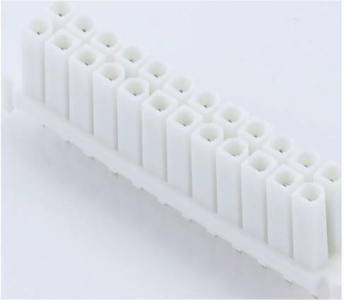 Molex Einbau-Buchsenleiste Standard 24-polig in Weiß mit 4,20 mm Rastermaß 15-24-7241 Tray - Bild 1