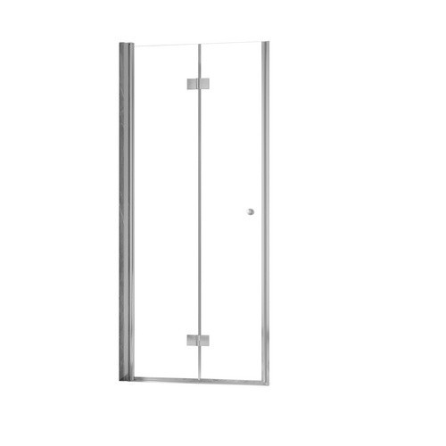Schulte Garant 2.0 Drehfalttür in Nische, Silber, B/H: 90 x 200 cm - Bild 2