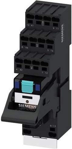 Siemens Steckrelais LZS:PT2D5L24 in Rot und Schwarz - Bild 1
