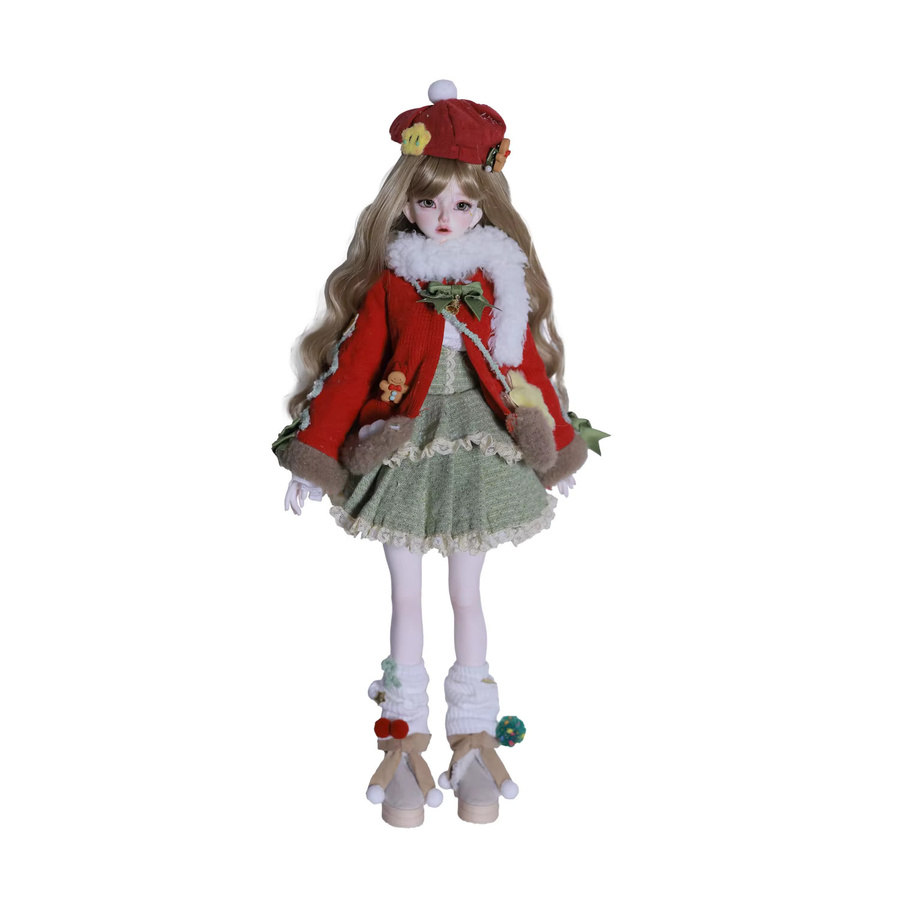 ShugaFairy BJD Puppe 1/4 Sano F Kopf Winter Olaf Stil, Harz Figur - Bild 5