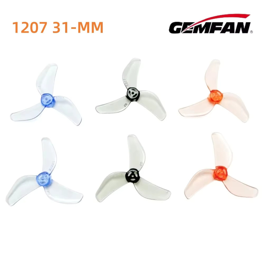 Gemfan 1207 31mm 3-Blatt 1207-3 PC Propeller, RC Drohne Zubehör - Bild 1