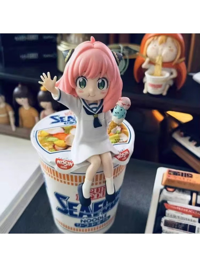Bandai Spy × Family Ania beim Eis essen, Sitzende Figur, Kunststoff - Bild 5