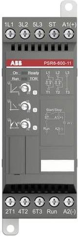 ABB PSR6-600-11 1SFA896104R1100 Sanftstarter Nennstrom 6.8A in Grau - Bild 1