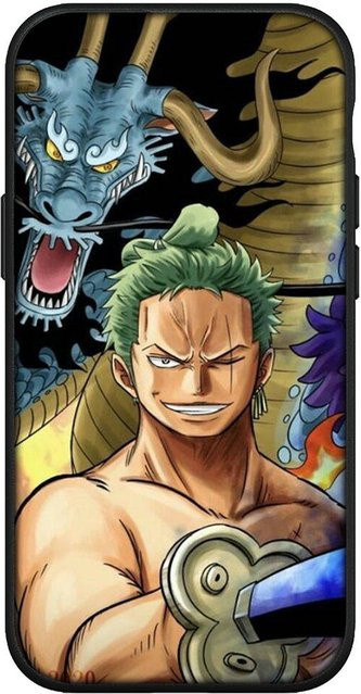 Handyhülle One Piece Anime Roronoa Zoro und Luffy von Bandai in Schwarz und Multicolour für iPhone, Samsung Galaxy, Xiaomi Redmi und weitere Modelle - Bild 1