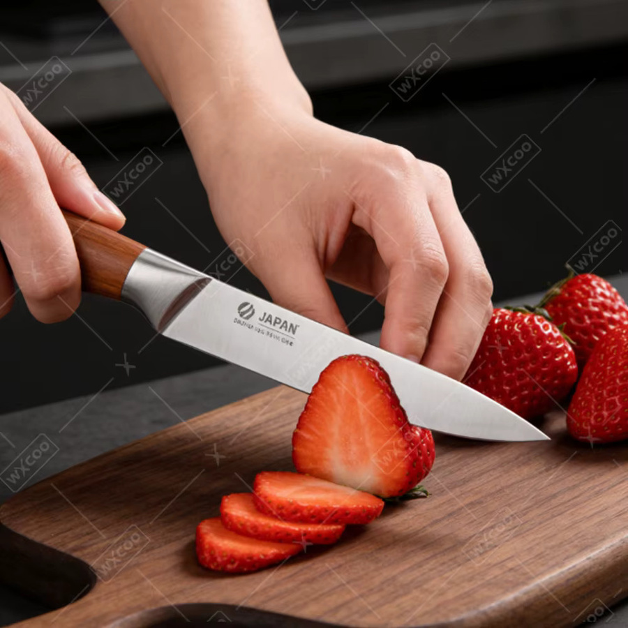 WXCOO Multifunktionales Obstmesser und Obstschäler aus Edelstahl für Karotten und Obst - Bild 3