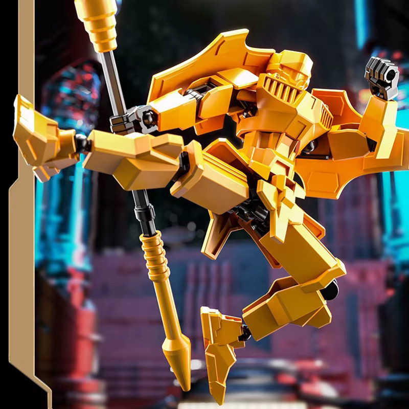 fradoo Ritter-Mannequin-Dummy, Action-Figur, beweglicher Shapeshift-Roboter-Krieger 13 - Bild 1
