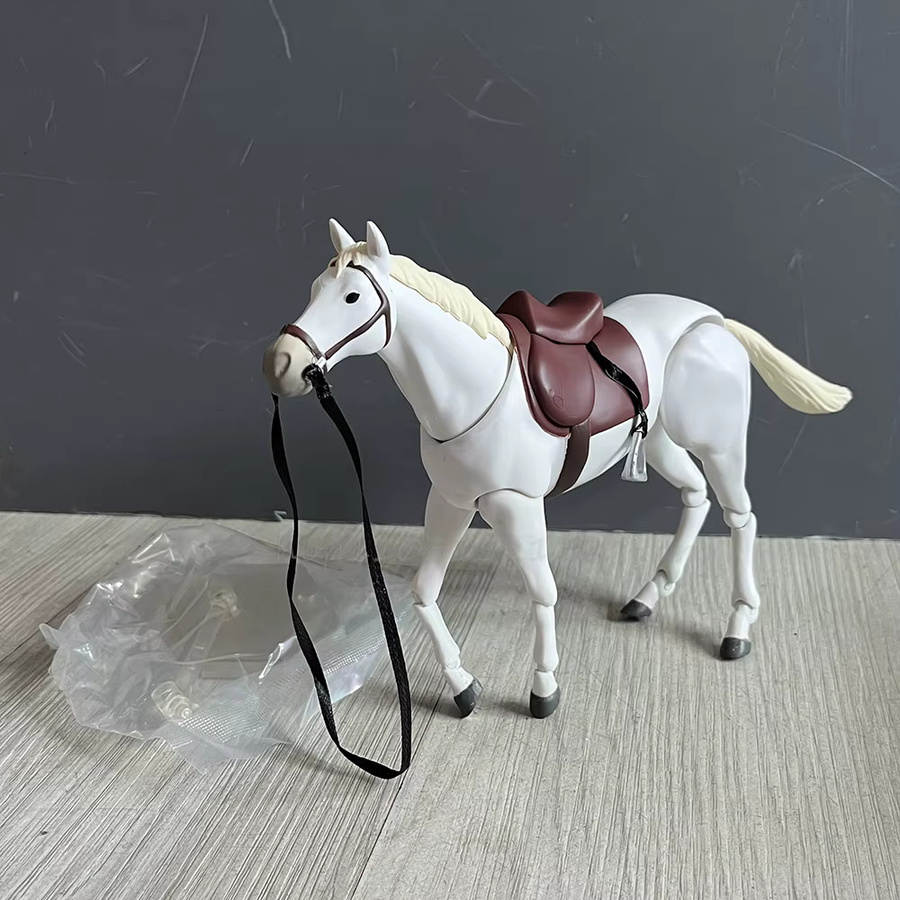 Figma Bewegliches Tierpferd, Actionfigur, Zubehör, Kunststoff, PVC, nicht für Kinder unter 3 Jahren - Bild 2