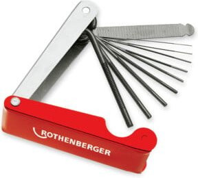 Rothenberger Düsenreinigerset, 10-teilig, Rot - Bild 1