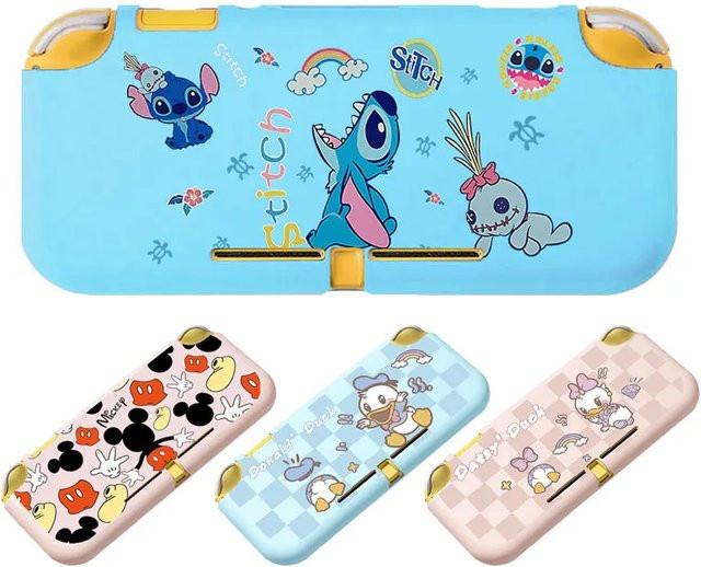 Schutzhülle im Cartoon Anime Design für Nintendo Switch Lite aus weichem TPU Silikon - Bild 1