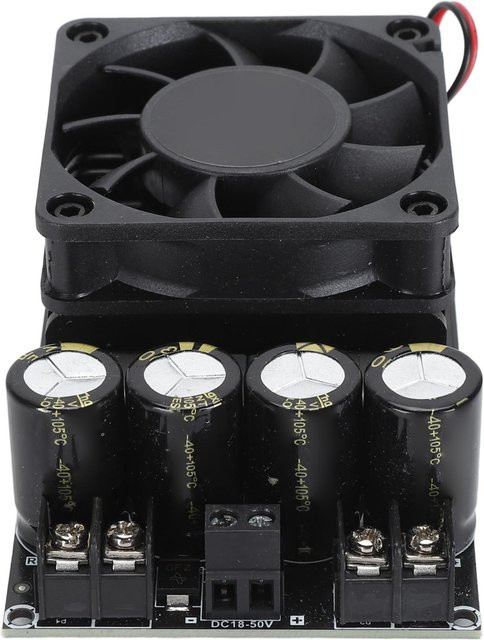 Igeteck Digitale Leistungsverstärkerplatine mit TPA3255 Chip, 300 W Zweikanal oder 600 W Mono, Schwarz - Bild 1