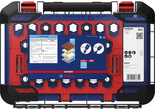 Bosch Expert Construction Material Lochsägenset in Multicolor, 15 Stücke - Bild 1