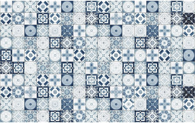 Komar Fototapete Palazzo Preferito in Blau aus Vlies, B: 400 cm, H: 250 cm - Bild 1
