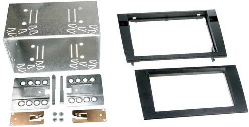 ACV 381320-15-1 Autoradio Einbaublende DoppelDIN für Audi in Schwarz - Bild 1