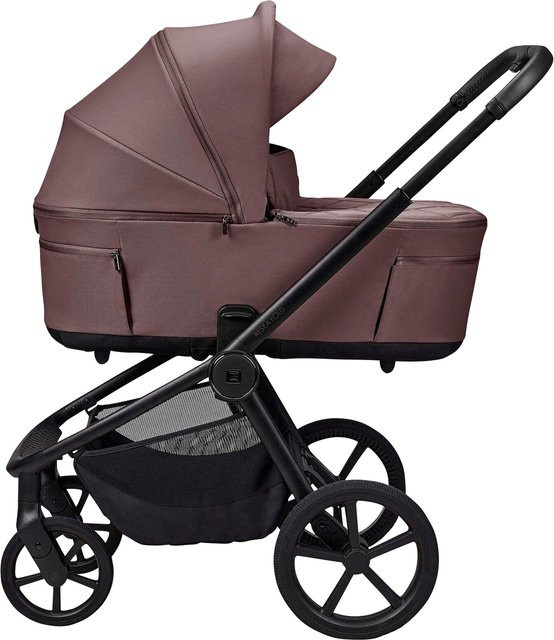 Moon Diamond Kombikinderwagen Resea FOLD in Braun mit Aluminiumgestell - Bild 1