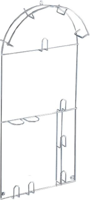 Vauth-Sagel Universal Schlauch- und Kabelhalter aus Edelstahl in Silber - Bild 1