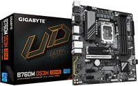 Gigabyte B760M DS3H GEN5 Mainboard LGA1700 Micro-ATX DDR5 Schwarz mit Ethernet/LAN - Bild 1