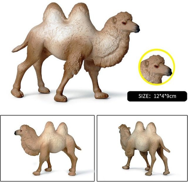 Oenux Kamel Wildes Wüstenkamel Actionfigur aus PVC ab 3-6 Jahren - Bild 1