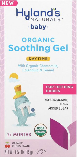 Hyland's Naturals Baby Bio Beruhigendes Gel mit Bio-Kirsche für Babys ab 2 Monaten, 15 g - Bild 1