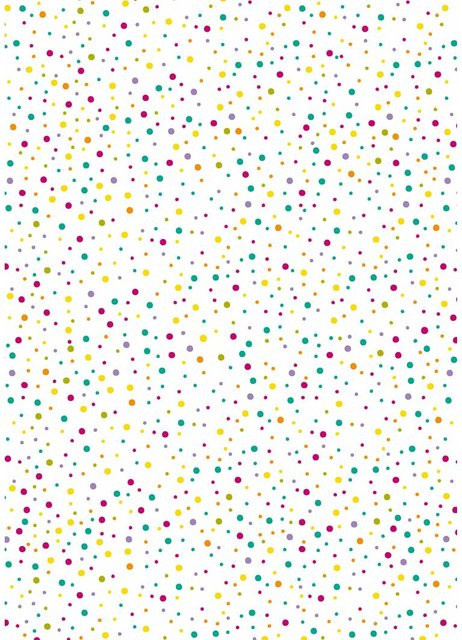 MarpaJansen Transparentpapier Regenbogen Punkte in Multicolor - Bild 1