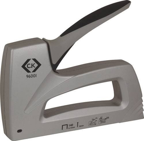 C.K Handtacker 496001 aus Aluminiumguss für Klammern 6 bis 14 mm in Silber und Grau - Bild 1