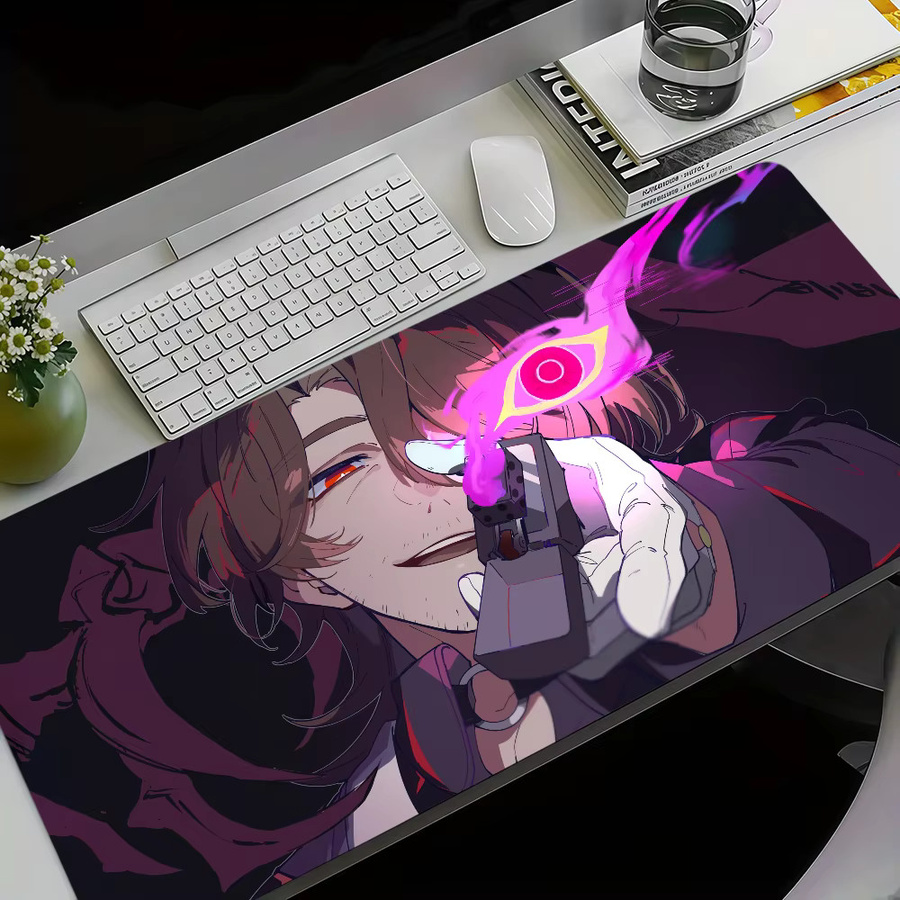 Honkai Star Rail Gallagher Mauspad Multicolor rutschfest und verdickt mit Lockedge für Gaming und Büro - Bild 3
