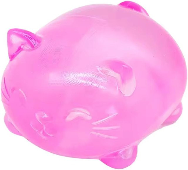 BC Pet Supplies Needoh Squishy Maltose, Mini Niedliche Katze Form, violett - Bild 1