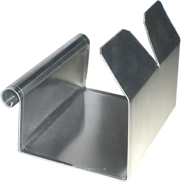 Sarei Kastenrinnenverbinder aus Aluminium in Silber, Nennweite: 75 mm - Bild 2