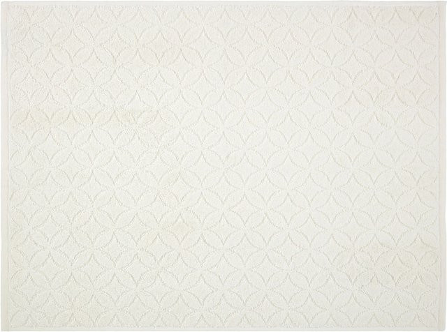 Modern Living Badematte Naime in Beige und Weiß aus Baumwolle, B/T: 50 x 70 cm - Bild 1