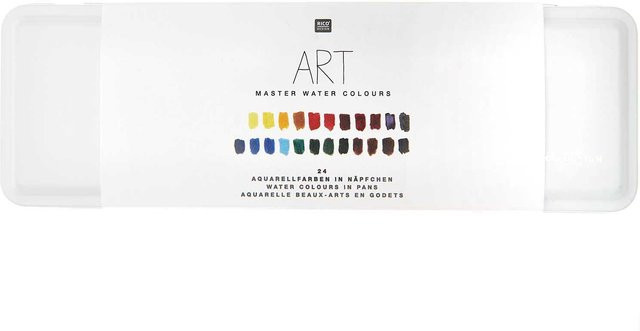 Rico Design ART Master Aquarellfarben mit 24 Farben - Bild 1