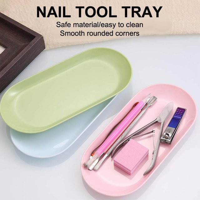 HNKMP Nail Art Tablett, Pink, Glänzend - Bild 1