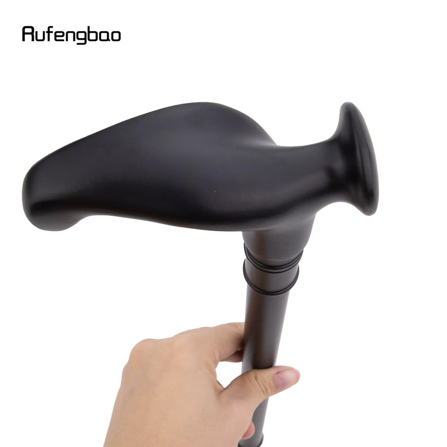 Rufengbao Zauberstab, Fantasy, Schwarz, Metall, 92 cm - Bild 3