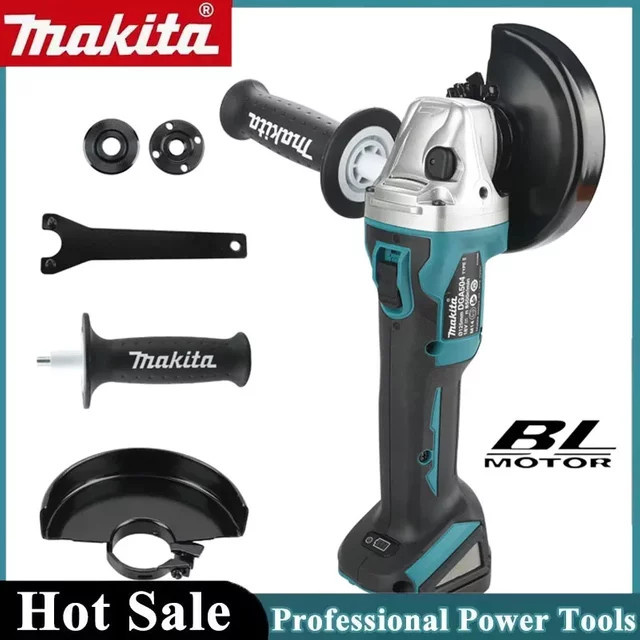 Makita Winkelschleifer DGA404 Akku-Schleifmaschine bürstenlos in Petrol mit 125 mm Durchmesser - Bild 1