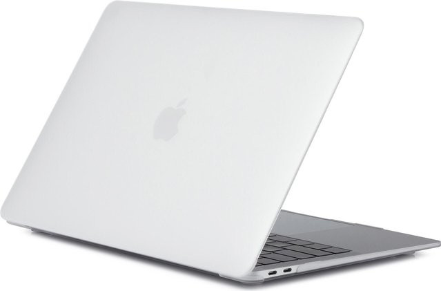 eSTUFF Notebook-Shellcase für Apple MacBook Pro (Anfang 2020, Ende 2020), 33,8 cm (13.3 Zoll), Frosted Clear, Transparent - Bild 1