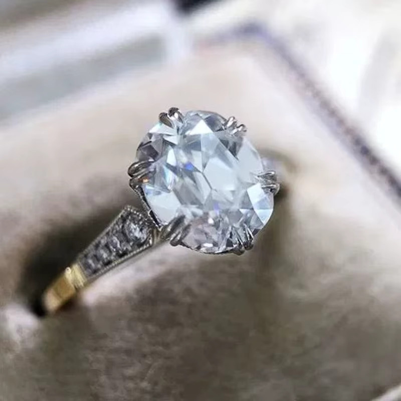 Huitan Ring, Bicolor, Zirkonia, Damen - Bild 2